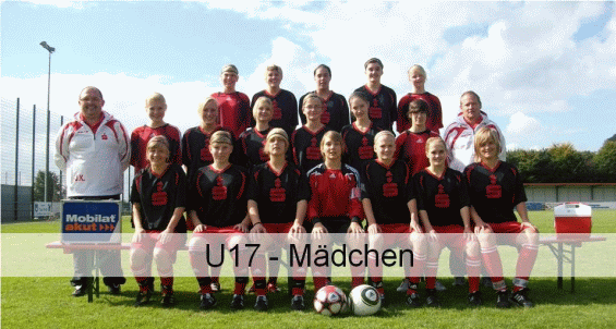 U-17 Mädels mit Niederlage – auf in die Relegation